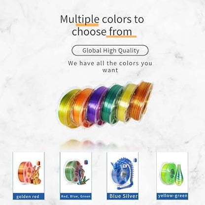 Jinccai 3D Printer Filament PLA+ Filament 1.75mm, Neatly Wound PLA Plus 3D Printing Filament, Dimensional Accuracy +/- 0.02 mm, Fit Most FDM 3D Printer, 1kg Spool (2.2lbs) Black
