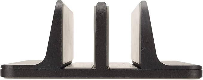 Vertical Laptop Stand Holder Plastic,Vertical Laptop Stand,Premium Vertical Aluminum Laptop Stand Tablets, and Books with Anti Slip Silicone Pads, for Home, Office