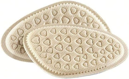 1 Pair: Soft Toe Shoe Insoles (Beige)