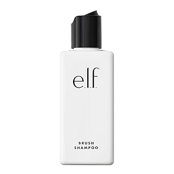 e.l.f. Makeup Brush Shampoo, Gentle Bristles Conditioner To Easily Remove Oils  Dirt From Makeup Brushes, 4.1 Fl Oz, Vegan  Cruelty-Free
