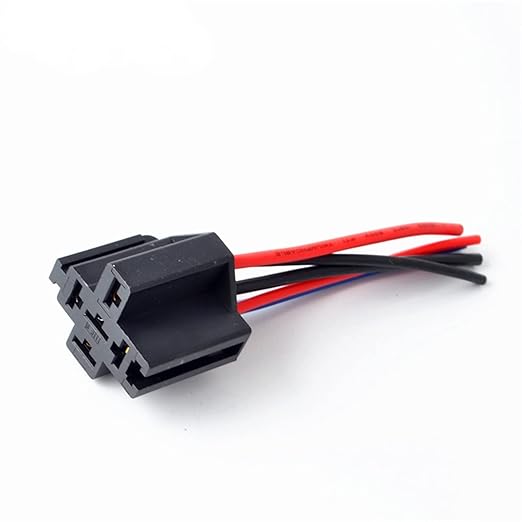 Auto Relay Socket with 5 Cables car Relay