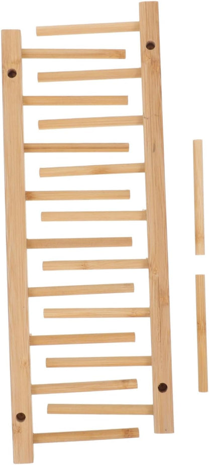 Plate Storage Rack Kitchen Dishware Basket Sink Dish Drainer Kitchen Utensil Holder Dish Drying Rack Plate Holder for Cabinet Plate Drying Rack Dishes Organizer Rack Khaki