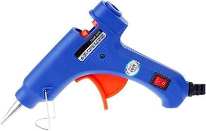 Hot Glue Gun Glue Gun With 7*100MM Glue Sticks Mini Hot Melt Glue Gun Industrial DIY Guns Hot Melt Glue Gun Electric Heat Temperature Repair Tool for DIY Arts, Crafts and Quick Repairs(Only glue gun)