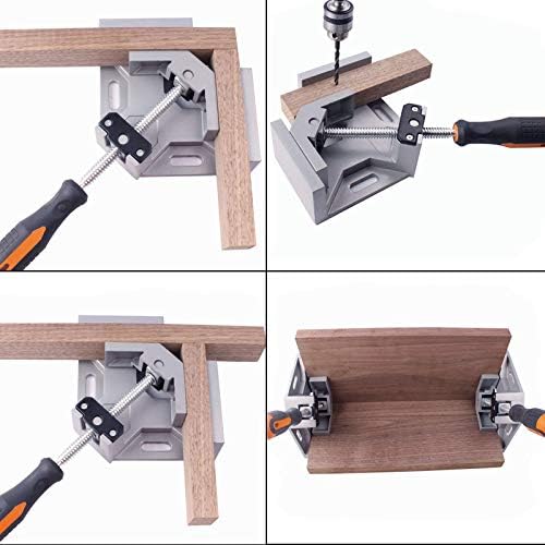 90 Degree Single Handle Aluminum Alloy Right Angle Clamp 90 Degree Corner Clamp