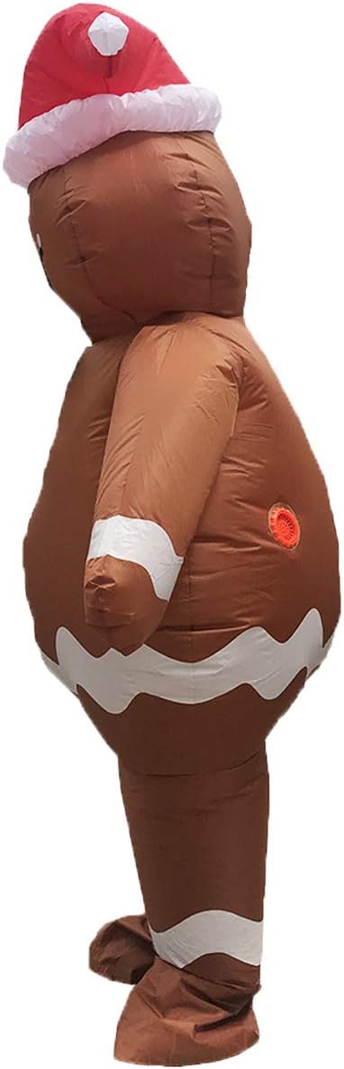 Inflatable Costume Adult Blow Up Cosplay Outfit for Christmas/Halloween/Birthday/Carnival