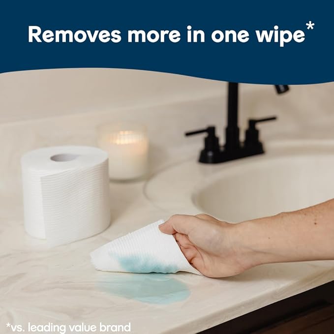 Cottonelle Ultra Clean Toilet Paper with Active CleaningRipples Texture, Strong Bath Tissue, 28 Family Mega Rolls = 176 Regular Rolls (7 Packs of 4)