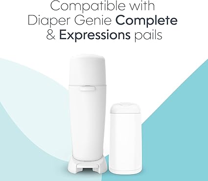 Playtex Diaper Genie Refill Bags, Ideal for Diaper Genie Diaper Pails, 270 Count