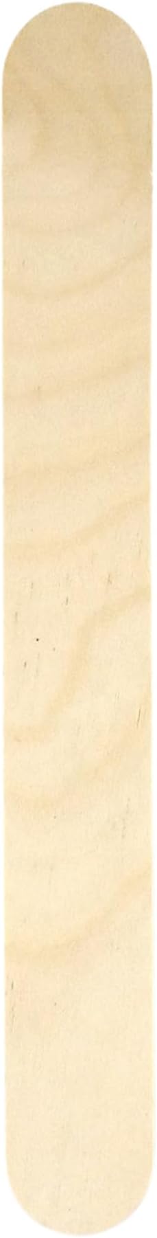 Homeford Extra Large Wood Craft Sticks, Natural, 10-Inch, 10-Count
