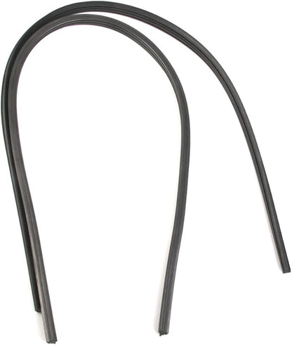 Universal Frameless Wiper Blade Rubber Strips Replacement Refill 6mm 28" Pack of 2