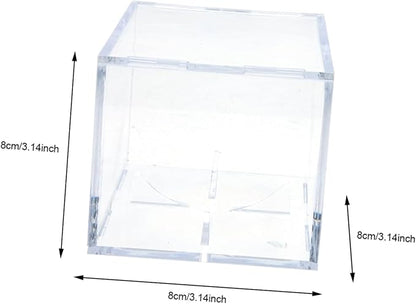 Baseball Display Case Acrylic Box for Baseball Balls Desktop Accessory