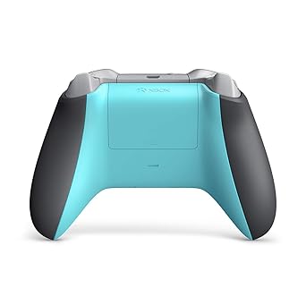 Microsoft - Wireless Controller for Xbox One and Win 10 - GrayBlue - WL3-00105 (Renewed)