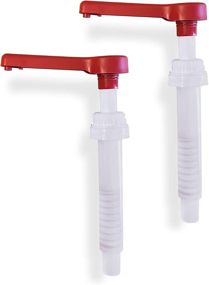 Sauce Pump Dispenser. Fontana Sauce. Coffee Beverage Syrup (63 oz Bottle) Dispensing Pump Set of 2. Fits Torani and Davinci Sauce Bottle