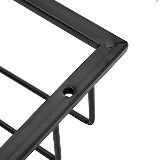 15.74 * 8.85 * 2.67In Black Wine Glass Rack Wine Glass Rack, Wine Glass Holder, Large Capacity Restaurant Decoration Goblet Holder for Wine Cabinet Bar