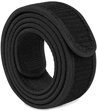 KRYDEX Hook Liner Inner Belt for Duty Belt 1.5" Tactcial Inner Belt Black