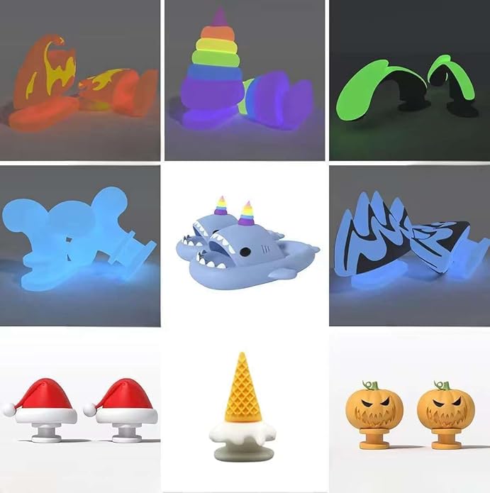 Shark Slides Fins, Cloud Shark Slippers Replaceable Top Fins, Diy Slipper Accessories