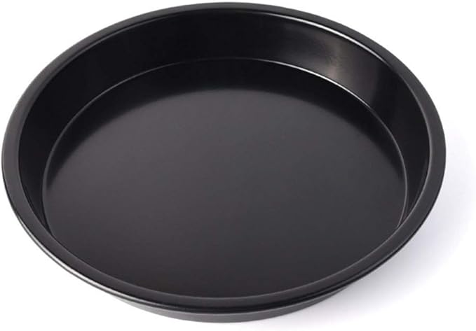 Pizza Pan Multifunction Round Thicken Carbon Steel Non-Stick Bakeware High Temperature Resistance Baking Tray for Home Kitchen Hotel Restaurant-9 inch