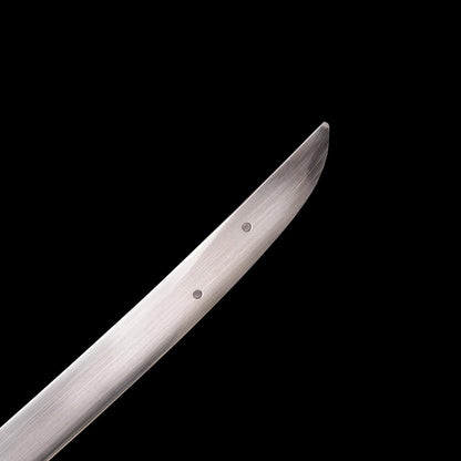 Samuel Rodrigues/Raiden Sword Japanes Game Cosplay Prop Metal Upgraded Version Katana Black/Red not Sharp (but has sharp, pointed tip)