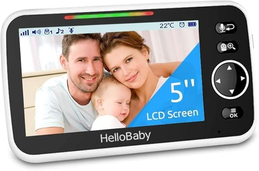 HelloBaby HB6550 20232024 Version Monitor Only - Only for HB6550 Video Monitor with Camera and Audio, Baby Monitor Display (Replace HB6550 Screen, Parent Units, Only Work with HB6550 Camera)