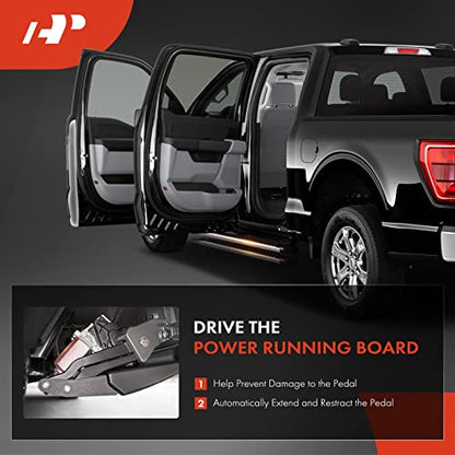 A-Premium Power Running Board Motor Assembly with Bracket Compatible with Ford Expedition & Lincoln Navigator 2015-2017, Fit 119.0 Inch Wheelbase, Left Driver Side, Replace# FL7Z16A507A, FL7Z-16A507-A