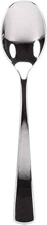 Plastic Cutlery Silverware Extra Heavyweight Disposable Flatware, Full Size Plastic Spoons Like Silver 24 Pack