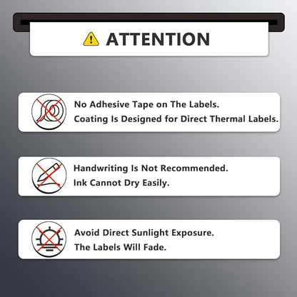 BETCKEY - 4" x 2" (102 mm x 51 mm) Barcode Shipping  Multipurpose Labels Compatible with Zebra  Rollo Label Printer,Premium Adhesive  Perforated 6 Rolls, 4500 Labels