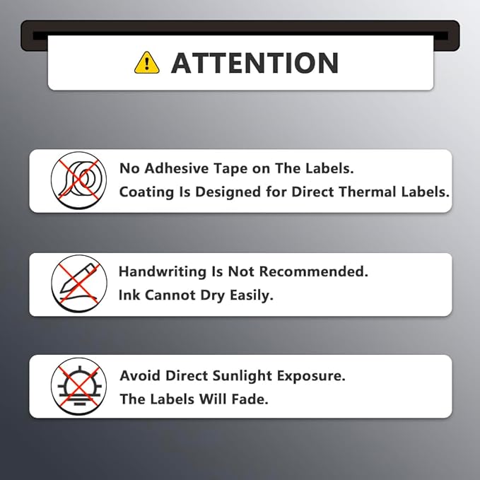 BETCKEY - 4" x 3" (102 mm x 76 mm) Shipping  Multipurpose Labels Compatible with Zebra  Rollo Label Printer,Premium Adhesive  Perforated 1 Rolls, 500 Labels