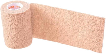 3" Self Adhesive Cohesive Tape Sports Roll, 5 Yards, Breathable Weight Bandage Wrap, Relieve Swelling, for Strains  Sprains