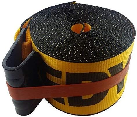 Kinedyne 424021 4" x 40' Winch Strap with Flat Hook