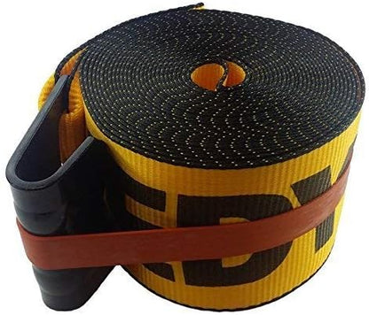 Kinedyne 424021 4" x 40' Winch Strap with Flat Hook