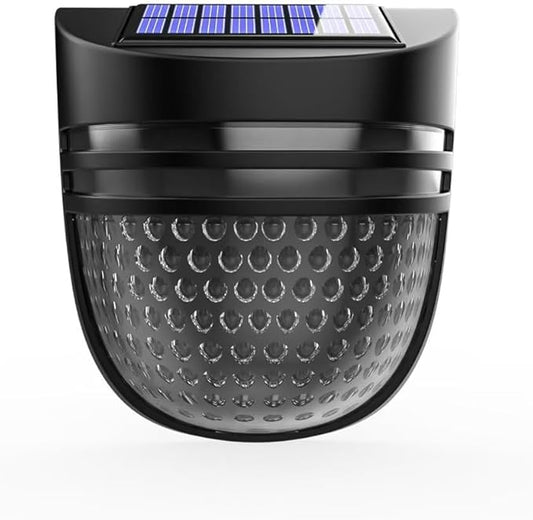 Solar Deck Light, Outdoor Solar Light, LED Outdoor Solar Light, 2 Modes, IP65 Waterproof, Solar Spotlight for Garden, Patio, Path, Porch, Stairs, Wall, 1 Pack