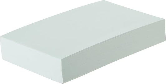 Mead Index Cards, Note Cards, Plain, 100 Count, 3" x 5", White (63352)