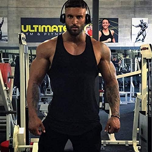 COOFANDY Men's 3 Pack Quick Dry Workout Tank Top Gym Muscle Tee Fitness Bodybuilding Sleeveless T Shirt.