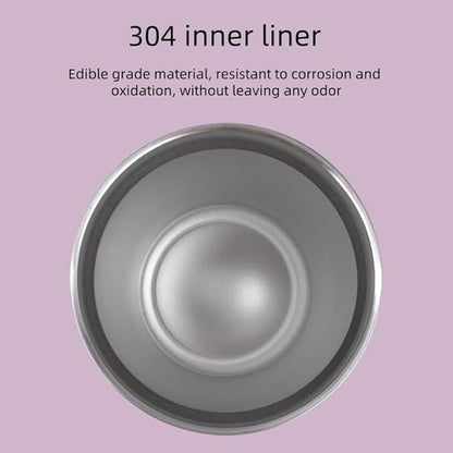 20oz Insulated Cup, Car Cup, Vacuum Stainless Steel Water Ccup With Lid and Straw, Suitable for Travel, Ddriving, and Office (Rose, Straw cover), CTBWB058