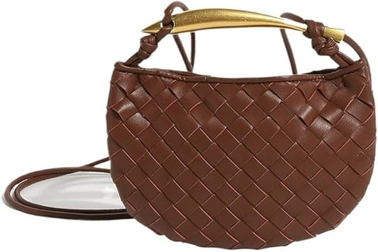 cross-body bag Braided Soft Leather Crossbody Bag