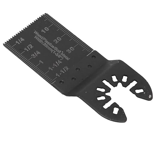 Oscillating Saw Blades, Professional Universal Titanium Multitool Blades for Wood Plastics Metal, Quick Release Multi Tool Kits Fit Rockwell Fein
