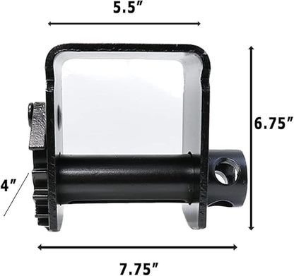 Heavy Duty Sliding Winch for Flatbed Trailer – Steel Winch Tie Down Standard C Channel