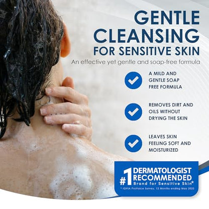 Vanicream Gentle Body Wash -12 fl oz - Formulated Without Common Irritants for Those with Sensitive Skin