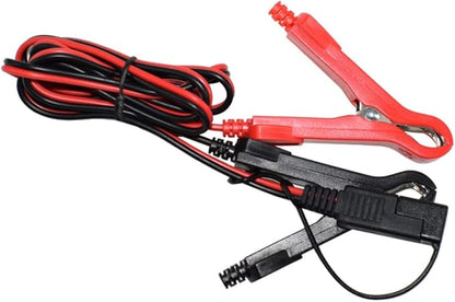 Mobestech Alligator Clamps Wire Adapter Sae to 10a Charger Cable for Motorcycle 18awg Adapter