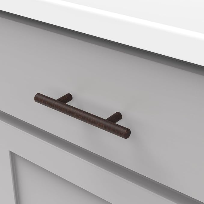 Hickory Hardware Bar Pulls Collection Pull 3 Inch Center to Center Vintage Bronze Finish