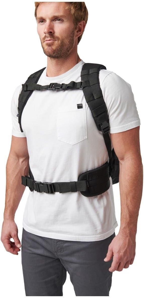 5.11 Tactical Rush Backpack Padded Waist Belt Kit for Bag Stability, Style 56771