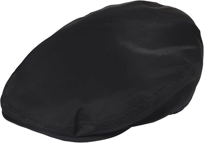 Newsboy Flat Cap for Men Waxed Cotton Cabbie Hats for Men Gatsby Irish Ivy Cap Summer Waterproof Golf Driving Hats