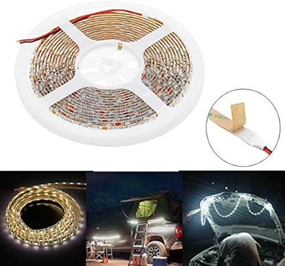 5M LED Magnetic Strip Light Portable IP67 Waterproof USB Camping Light Work Lamp