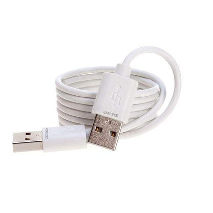 USB 2.0 Type Cable A Male to A Male Black/White 3Ft, 6Ft, 10Ft, 15Ft (3FT, White)