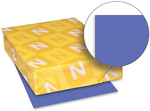 Neenah Paper 22081 Color Paper, 24lb, 8 12 x 11, Venus Violet, 500 Sheets
