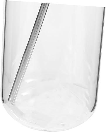 1set Glass Cup with Bamboo Lid and Stainless Steel Straw Design Tumbler for Juice Milk for Home Cafes and Parties