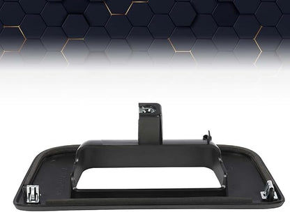 PIT66 Black Tailgate Handle Bezel Compatible with 2007 2008 2009 2010 2011 2012 2013 2014 Chevy SilveradoGMC Sierra GM1916107