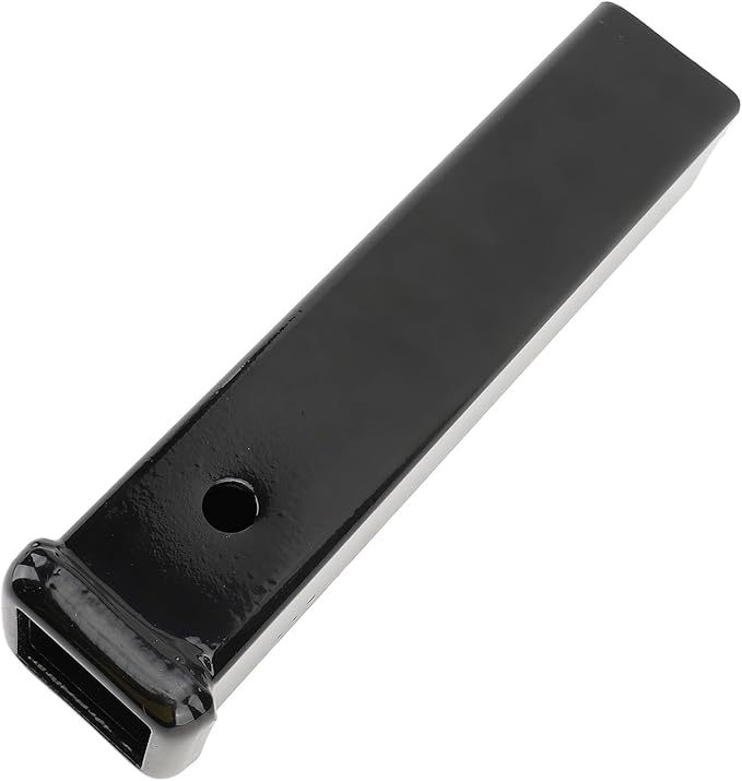 Tow Hitch Receiver Tube, Tow Hitch Receiver Easy Installation 12 Inch Steel Receiver Hitch Adapter for 2 Inch Receiver
