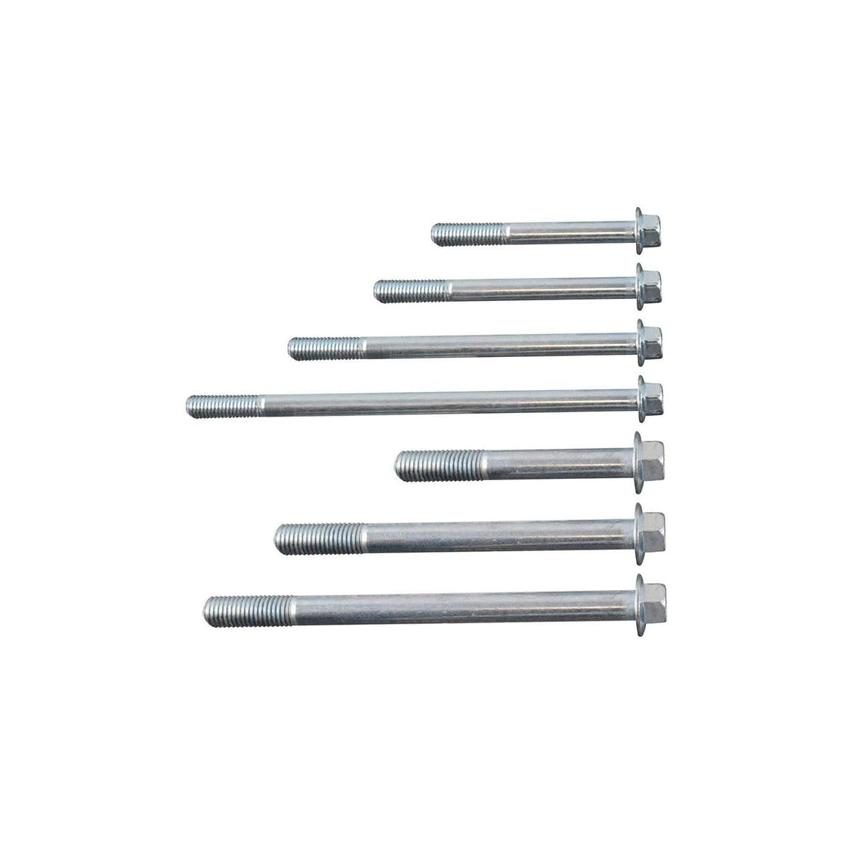 Bolt 6pc KIT ONLY Truck Alternator Bracket Hardware Compatible with 12626078 L83 L86 GM Heavy Duty, High Strength, Zinc Coated, Grade 10.9 Steel 551954, Only 13mm thickness