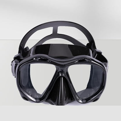 Diving Goggles Snorkeling Diving Diving Goggles Large Frame HD Adult Men and Women Snorkeling Swimming Snorkel Diving Equipment Tempered Glasses Diving Anti-Fog Snorkeling