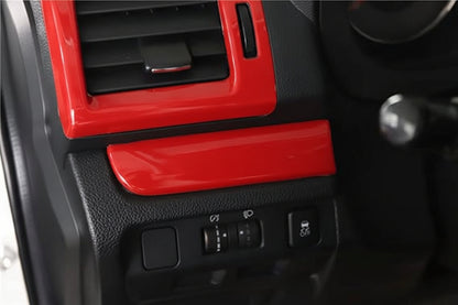 Dashboard Edge Cover Trim – Red ABS Plastic Interior Decoration for 2013–2018 Forester